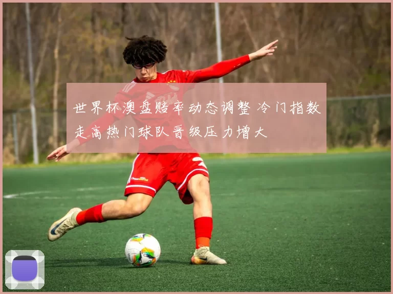 世界杯澳盘赔率动态调整 冷门指数走高热门球队晋级压力增大